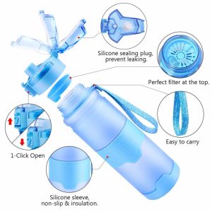 botella agua hielo