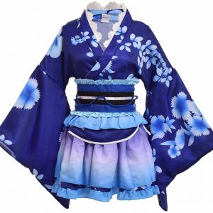 kimono lolita sakura cosplay