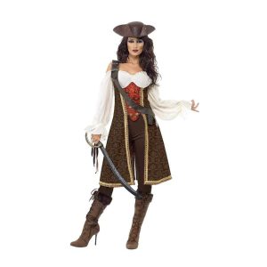 pirata marron mujer alta mar