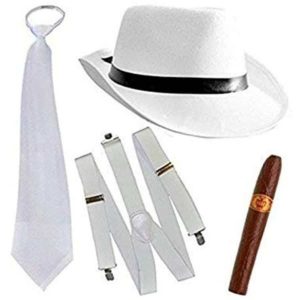 pack corbata sombrero tirantes cigarro
